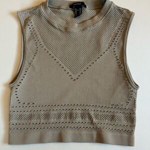 Forever 21 Taupe Knit Tank Top
